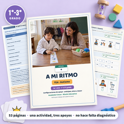 A Mi Ritmo · TEA · 1° a 3° grado | Aprendizaje diverso