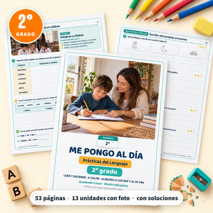 Me pongo al día · 2° grado | Prácticas del Lenguaje