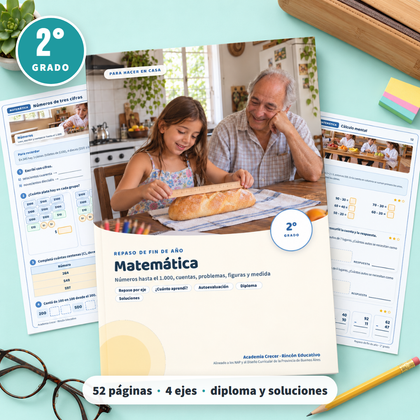 Repaso de fin de año · 2° grado | Matemática