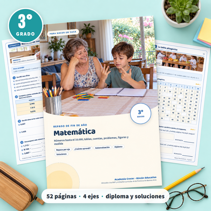 Repaso de fin de año · 3° grado | Matemática