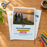 Efemérides 20 de Noviembre · 6° grado | Ciencias Sociales · páginas del cuadernillo