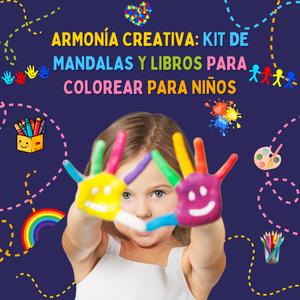 Kit de Mándalas y Libros para Colorear 13 libros + de 350 paginas