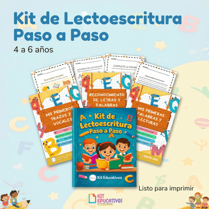 Kit de Lectoescritura - Actividades Progresivas