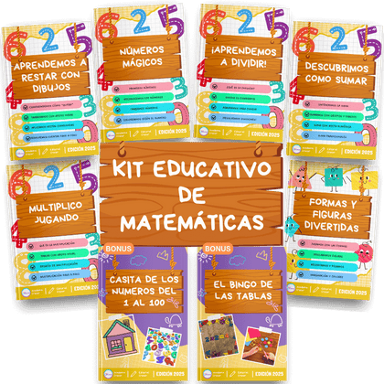 Kit Educativo de Matematicas | +400 Actividades