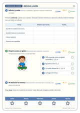 Página de muestra de A Mi Ritmo · Atención y TDAH · 1° a 3° grado | Aprendizaje diverso (p. 43)