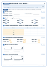 Carpeta de cierre · Matemática · 2° grado | Matemática · muestra 2