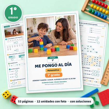 Me pongo al día · 1° grado | Matemática