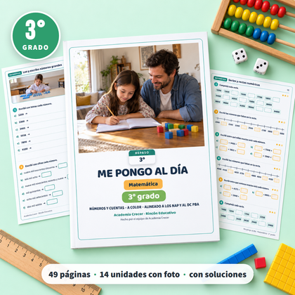 Me pongo al día · 3° grado | Matemática
