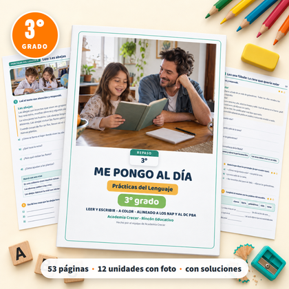 Me pongo al día · 3° grado | Prácticas del Lenguaje