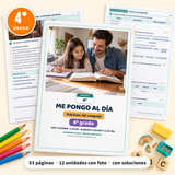 Me pongo al día · 4° grado | Prácticas del Lenguaje · portada