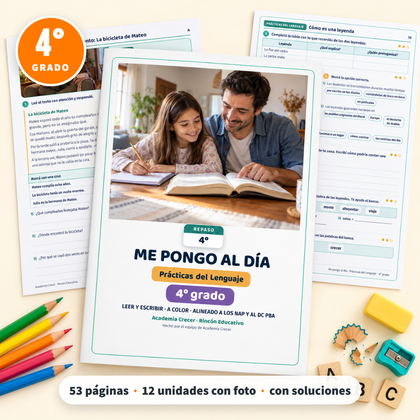Me pongo al día · 4° grado | Prácticas del Lenguaje