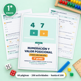 Numeración y valor posicional · 1° grado | Matemática · portada