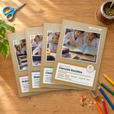 Pack de evaluaciones + 4 carpetas · 6° grado | Combo Docentes · páginas del cuadernillo