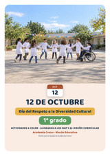 Pack Efemérides 12 de Octubre · 1er ciclo (1°, 2° y 3° grado) | Ciencias Sociales · tapa 1