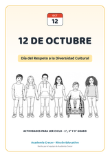 Pack Efemérides 12 de Octubre · 1er ciclo (1°, 2° y 3° grado) | Ciencias Sociales · tapa 4