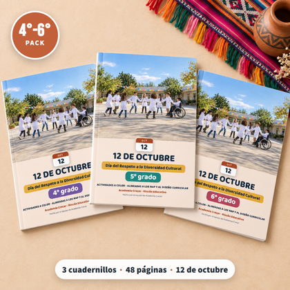 Pack Efemérides 12 de Octubre · 2do ciclo (4°, 5° y 6° grado) | Ciencias Sociales