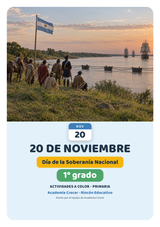 Pack Efemérides 20 de Noviembre · 1er ciclo (1°, 2° y 3° grado) | Ciencias Sociales · muestra 1