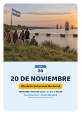 Pack Efemérides 20 de Noviembre · 1er ciclo (1°, 2° y 3° grado) | Ciencias Sociales · muestra 4