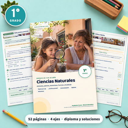 Repaso de fin de año · 1° grado | Ciencias Naturales