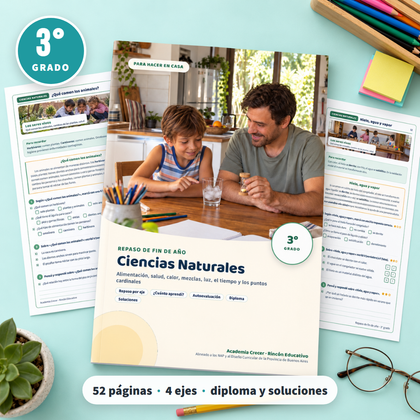 Repaso de fin de año · 3° grado | Ciencias Naturales