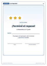 Repaso de fin de año · 3° grado | Matemática · muestra 3