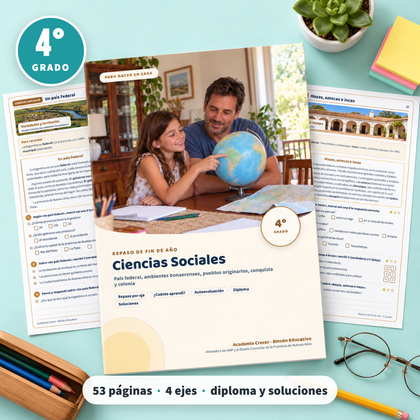 Repaso de fin de año · 4° grado | Ciencias Sociales