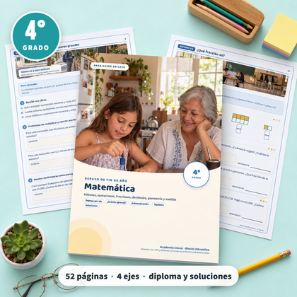Repaso de fin de año · 4° grado | Matemática