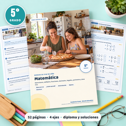 Repaso de fin de año · 5° grado | Matemática