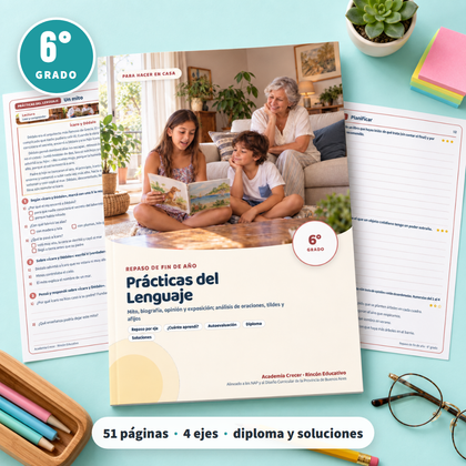Repaso de fin de año · 6° grado | Prácticas del Lenguaje
