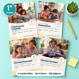 Repaso de las 4 áreas · 1° grado | Combo Familias · portada
