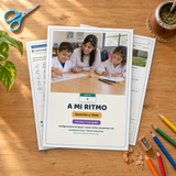 A Mi Ritmo · Atención y TDAH · 1° a 3° grado | Aprendizaje diverso · páginas del cuadernillo