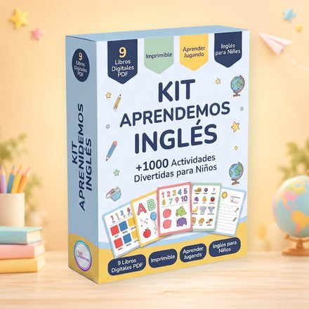 Kit Aprendemos Ingles Paso a Paso